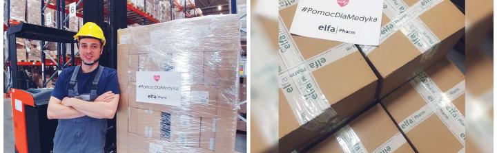 600 osób wsparło akcję Elfa Pharm Polska #PomocDlaMedyka
